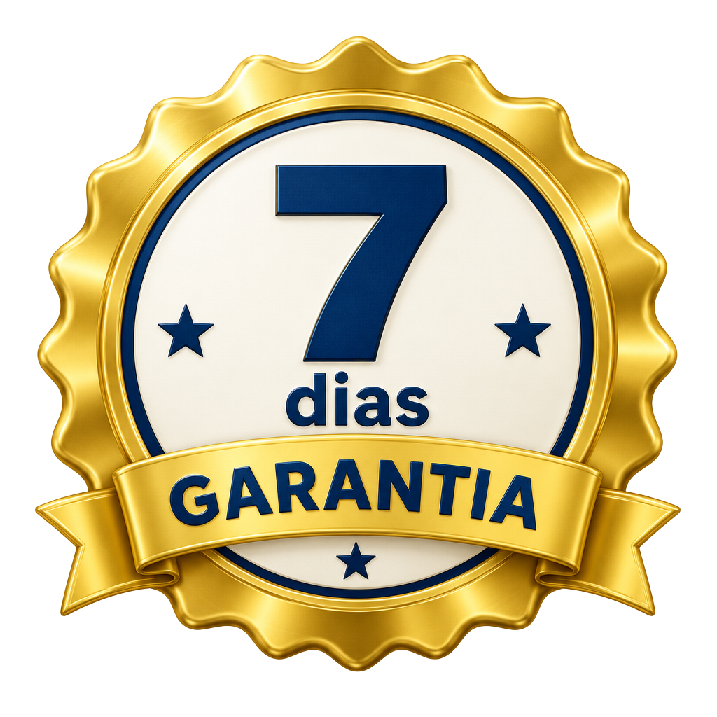 7 dias de garantia